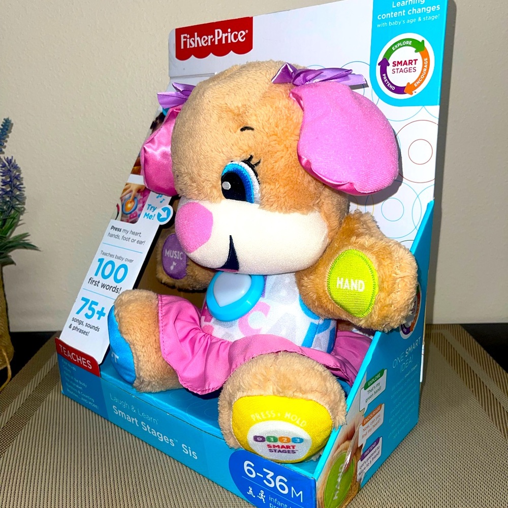 Fisher Price Laugh & Learn Smart Stages Sis NIB - Picture 9 of 10